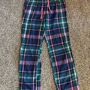 Old Navy Green and Blue Plaid Pajama Pants